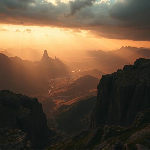 Vue panoramique d'un lieu de tournage exceptionnel